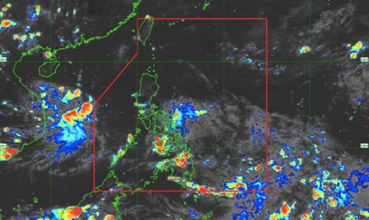 Xuất hiện vùng áp thấp ở Philippines ngày 19.9.2021. Ảnh: PASAGA