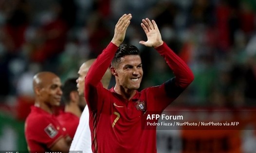 Ronaldo đang độc chiếm vị trí chân sút xuất sắc nhất cấp độ đội tuyển quốc gia. Ảnh: AFP