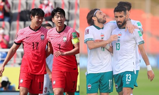 Trận tuyển Hàn Quốc - Iraq là cặp đấu cân bằng nhất ở lượt trận ra quân bảng A vòng loại World Cup 2022 khu vực Châu Á. Ảnh: AFC
