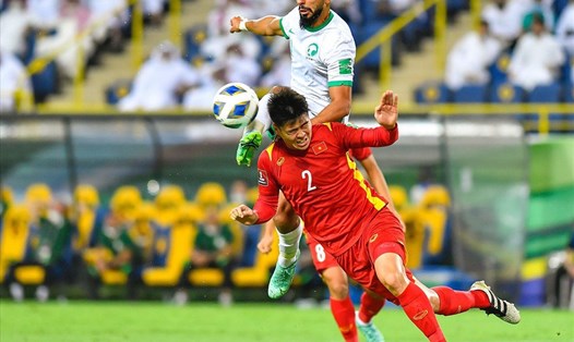 Tuyển Việt Nam đứng áp chót bảng A sau lượt trận ra quân vòng loại World Cup 2022 khu vực Châu Á. Ảnh: SFA.