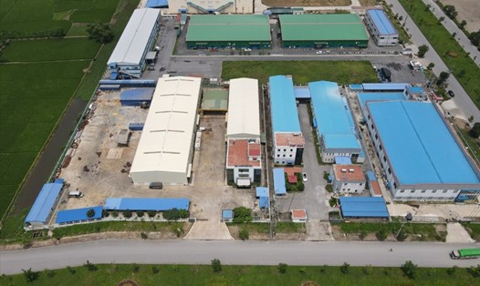 Hình ảnh Khu công nghiệp Quế Võ III (Bắc Ninh). Ảnh: Phan Anh