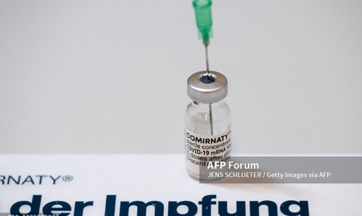 Vaccine Pfizer. Ảnh: AFP