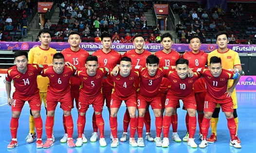 Tuyển futsal Việt Nam sẽ gặp thách thức lớn khi chạm trán tuyển Nga tại World Cup. Ảnh: VFF.