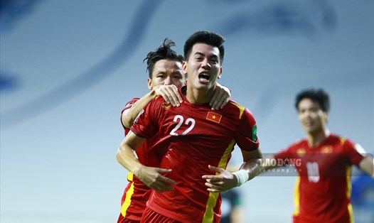 Đội tuyển Việt Nam hướng đến chức vô địch AFF Cup 2020. Ảnh: Trung Thu