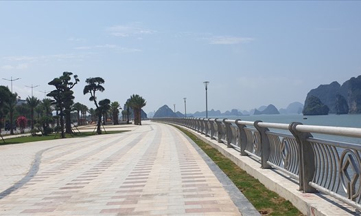 Đường bao biển Hạ Long khánh thành vào tháng 5.2020. Ảnh: Nguyễn Hùng