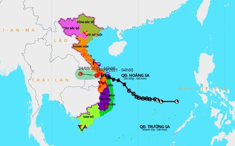 Tin bão mới nhất: Vùng áp thấp suy yếu từ bão số 6 Dianmu vẫn gây mưa lớn