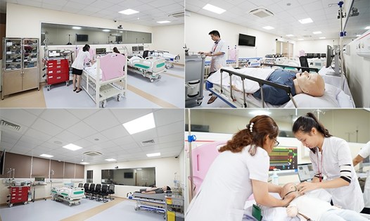 Trung tâm Mô phỏng Y khoa (MedSIM) của Đại học Duy Tân  với rất nhiều trang thiết bị hiện đại “sao y bản chính” như trong các bệnh viên quốc tế.