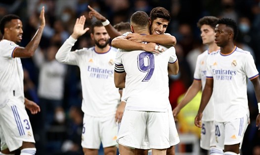 Một trận đấu thăng hoa của Marco Asensio, Karim Benzema cùng các đồng đội. Ảnh: Real Madrid