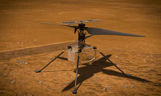 Trực thăng sao Hỏa Ingenuity chuẩn bị có chuyến bay thứ 14. Ảnh: NASA