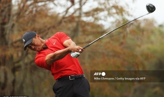 Tiger Woods bán "những khoảnh khắc thể thao" dưới dạng NFT. Ảnh: AFP