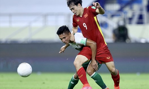 Tuyển Việt Nam từng thắng tuyển Indonesia 4-0 tại lượt về vòng loại thứ 2 World Cup 2022 khu vực Châu Á. Ảnh: Mỹ Trang.