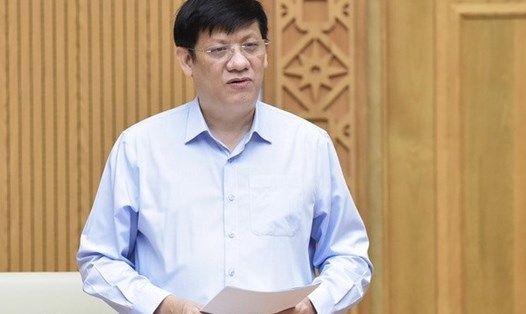 Bộ trưởng Bộ Y tế Nguyễn Thanh Long. Ảnh: VGP/Nhật Bắc