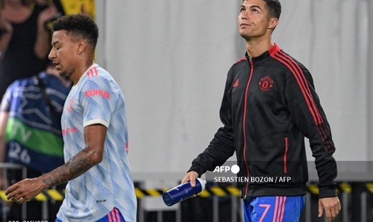 Ronaldo đang là niềm hy vọng số 1 của Man United. Ảnh: AFP