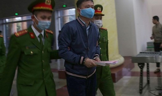 Bị cáo Trịnh Xuân Thanh trong vụ án sai phạm tại dự án Ethanol Phú Thọ. Ảnh: V.Dũng.