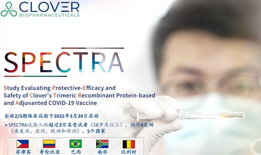 Vaccine COVID-19 của Clover Trung Quốc công bố kết quả thử nghiệm mới. Ảnh: Clover