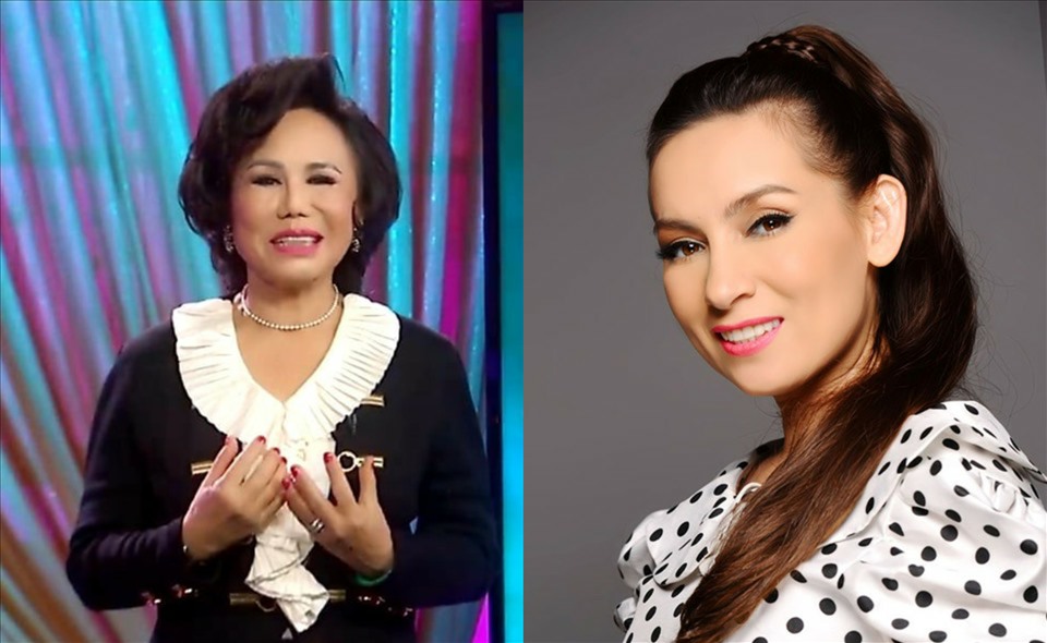 Danh ca Thanh Tuyền gửi lời chúc đến Phi Nhung. Ảnh: NSCC.