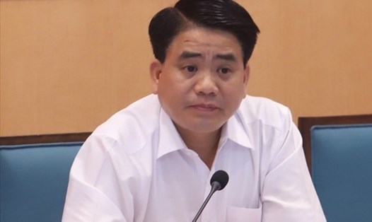 Cựu Chủ tịch Hà Nội - ông Nguyễn Đức Chung. Ảnh: LĐO