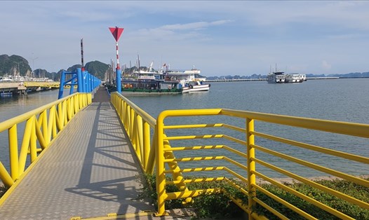 Cảng tàu du lịch quốc tế Hạ Long. Ảnh: Nguyễn Hùng