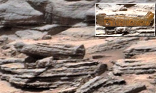 Viễn cảnh con người chết trên sao Hỏa sẽ trở thành xác ướp được bảo quản tốt hơn xác ướp Ai Cập. Ảnh: NASA/Mail
