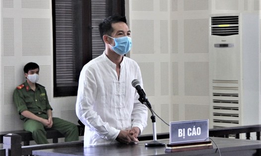 Nguyễn Văn Nhớ tại Tòa án Nhân dân Đà Nẵng. Ảnh: Nam Hà