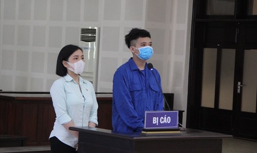 Trương Thị Kiều Trang và Nguyễn Công Được lãnh án tù chung thân về tội mua bán trái phép chất ma túy. Ảnh: Nam Hà