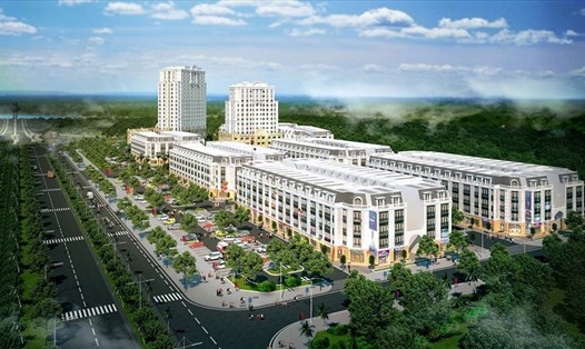 Khu đô thị Eurowindow Garden City quy mô 6,7 ha cung cấp khoảng 200 căn hộ chung cư cho thị trường Thanh Hóa.