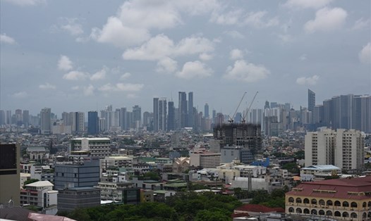 Quang cảnh thủ đô Manila, Philippines. Ảnh: AFP