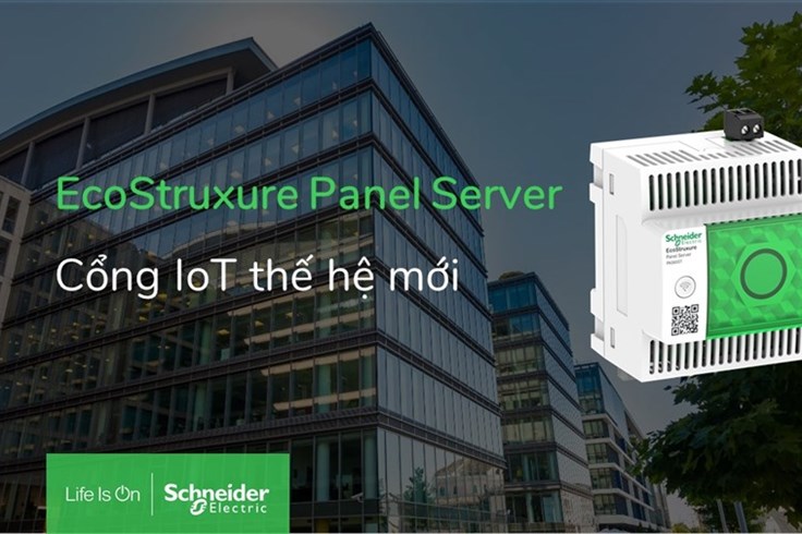 Schneider Electric ra mắt Gateway thế hệ mới - EcoStruxure™ Panel Server Schneider Electric ra mắt Gateway thế hệ mới - EcoStruxure™ Panel Server