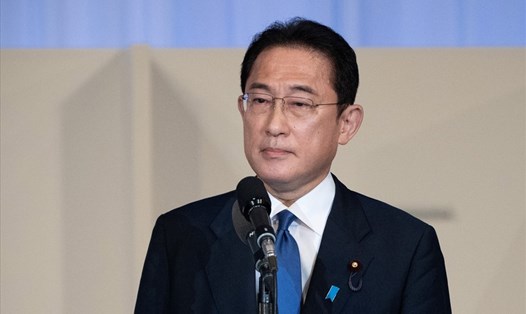 Ông Fumio Kishida phát biểu sau khi giành chiến thắng trong cuộc bầu Chủ tịch Đảng LDP ngày 29.9. Ảnh: AFP