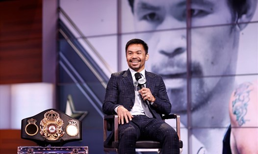 Manny Pacquiao chính thức chấm dứt sự nghiệp thi đấu để tập trung cho hoạt động chính trị, với cuộc tranh cử Tổng thống Philippines vào năm 2022. Ảnh: NY Times