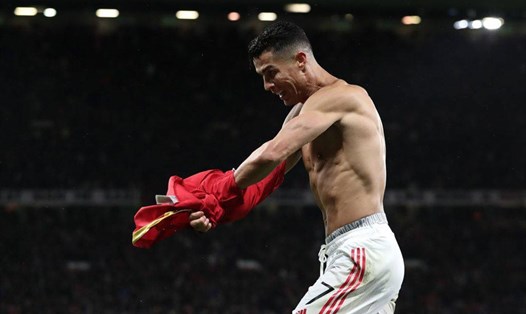 Khoảnh khắc bùng nổ của Ronaldo. Ảnh: Champions League.