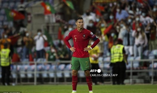 Ronaldo không được miễn cách ly khi trở lại Anh. Ảnh: AFP