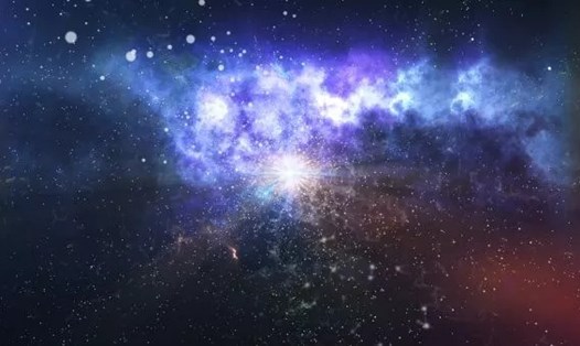 Mô phỏng về vật chất tối trong thời kỳ sơ khai của vũ trụ. Ảnh chụp màn hình