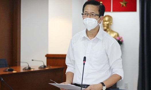 Ông Phạm Đức Hải - Phó trưởng Ban Chỉ đạo phòng, chống dịch COVID-19 TPHCM.  Ảnh: TTBC