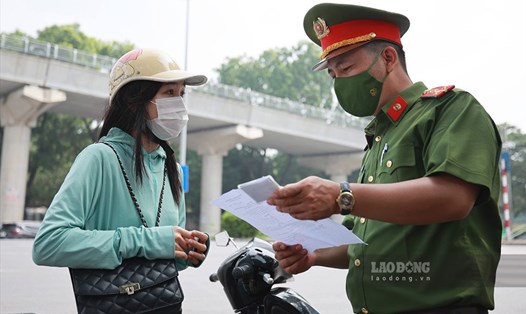 Hà Nội đã xử phạt 1.216 vụ vi phạm quy định phòng, chống dịch. Ảnh minh hoạ: Hải Nguyễn