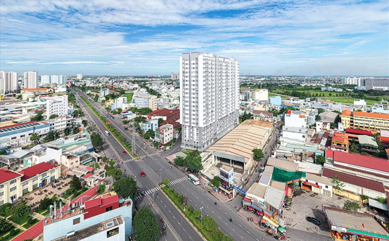 Quận Bình Tân, một trong những nơi lựa chọn ưa thích của người Tây Nam Bộ.    Ảnh: Hưng Thịnh Land