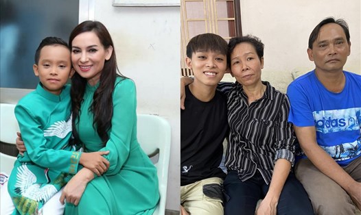 Mẹ của Hồ Văn Cường đang chăm sóc các con nuôi của Phi Nhung tại nhà riêng của cố ca sĩ. Ảnh: GĐCC.