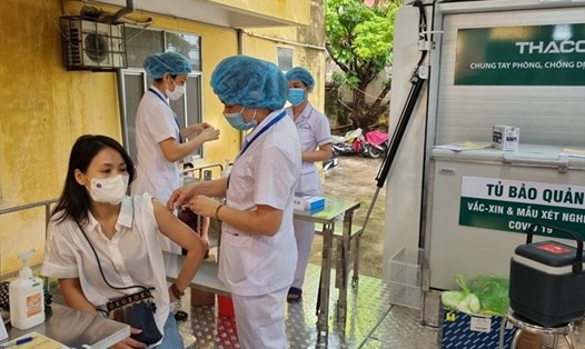 Hải Phòng chuẩn bị tiêm vaccine cho 250.000 đối tượng ưu tiên. Ảnh Cổng TTĐT Hải Phòng