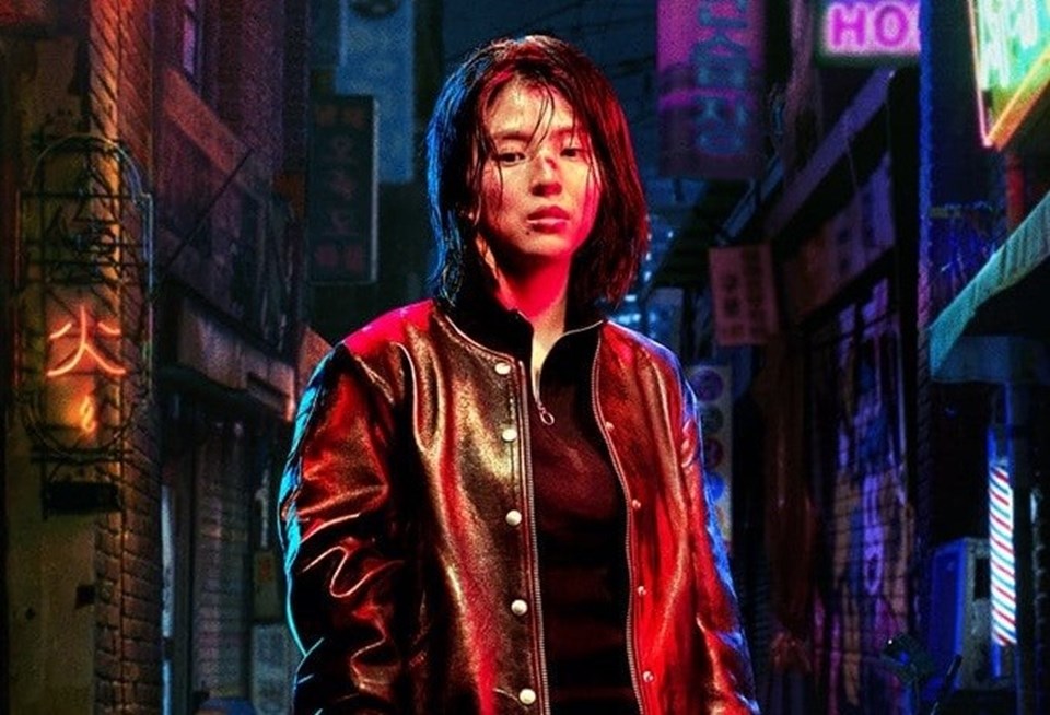 Tạo hình của Han So Hee trong phim mới. Ảnh: Poster. Tạo hình của Han So Hee trong phim mới. Ảnh: Poster.
