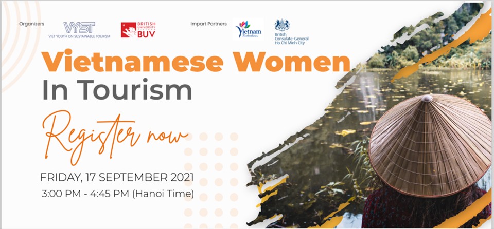 Sự kiện trực tuyến “Phụ nữ Việt Nam trong ngành Du lịch” sẽ được diễn ra vào ngày 17.9 tới đây. Ảnh: LĐ