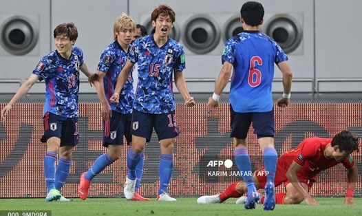 Yuya Osako ghi bàn thắng duy nhất giúp tuyển Nhật Bản đánh bại Trung Quốc. Ảnh: AFP