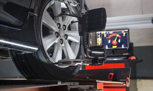Độ chụm bánh xe ôtô đóng vai trò quan trọng trong khả năng vận hành và tuổi thọ của lốp xe. Ảnh: ST