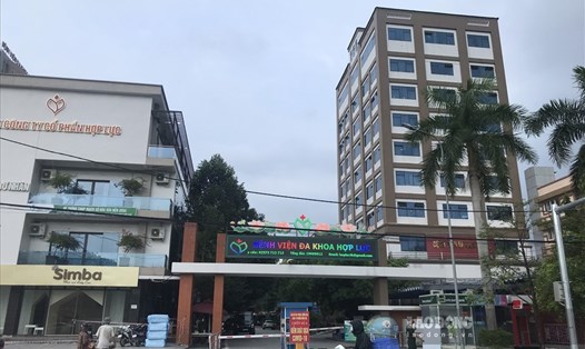 Bệnh viện Đa khoa Hợp Lực là bệnh viện tư nhân lớn trên địa bàn tỉnh Thanh Hoá. Ảnh: T.L