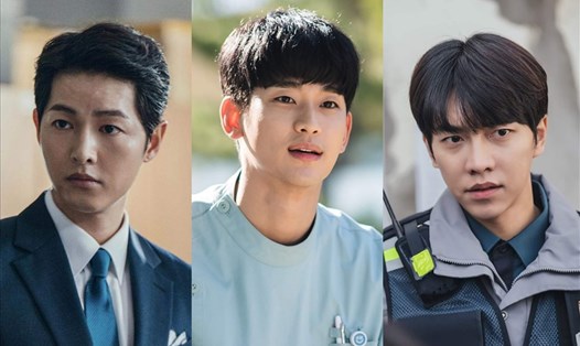 Song Joong Ki, Kim Soo Hyun và Lee Seung Gi là 3 diễn viên có cát-xê phim truyền hình cao nhất Hàn Quốc. Ảnh: tvN.