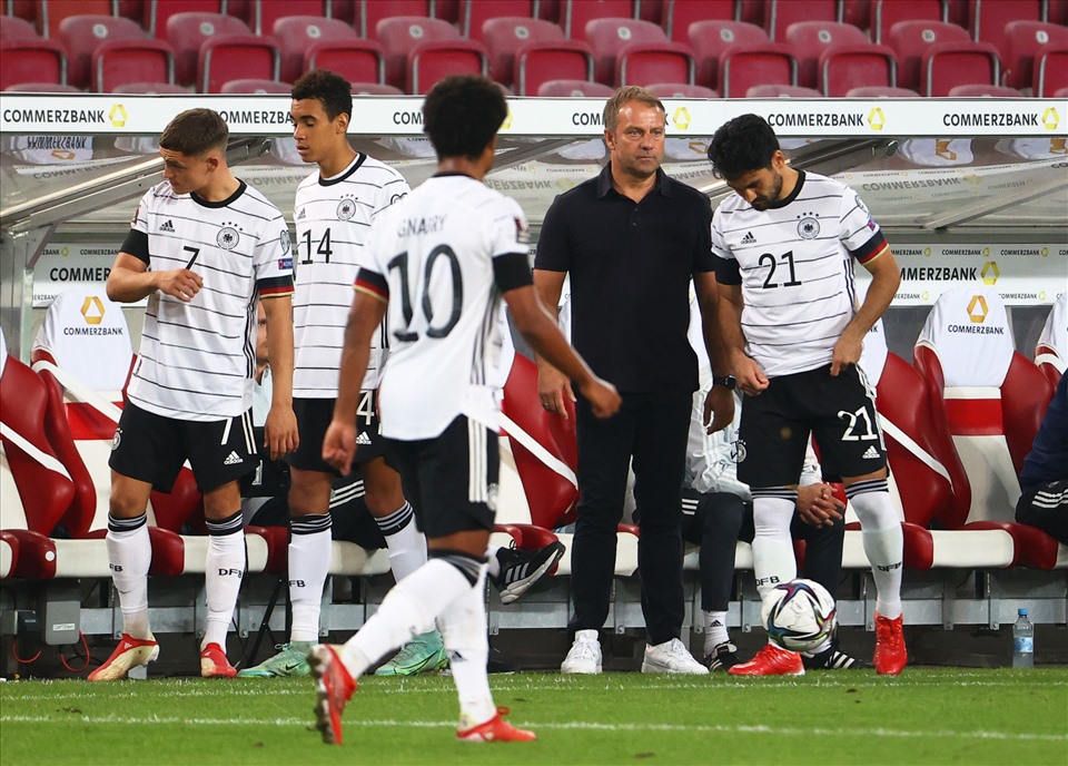 Đội tuyển Đức trở lại vòng loại World Cup 2022 với 3 trận toàn thắng dưới thời tân huấn luyện viên Hansi Flick. Ảnh: Bild