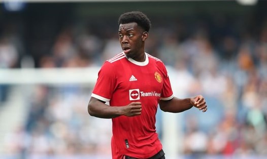 Ngôi sao trẻ Anghony Elanga của Manchester United. Ảnh: AFP.
