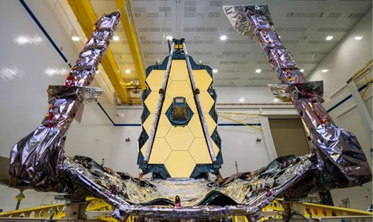 Kính viễn vọng không gian James Webb của NASA. Ảnh: NASA