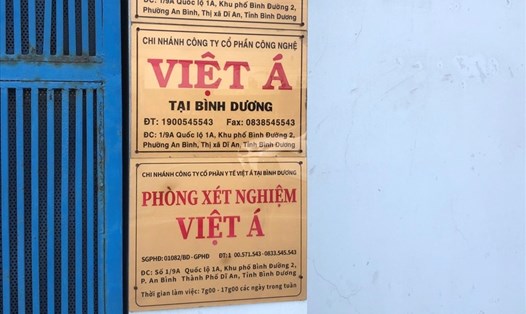 Chi nhánh Công ty Việt Á tại Bình Dương. Ảnh: ĐT