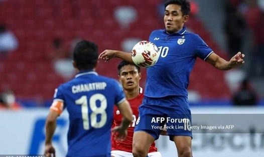 Thái Lan gần như nắm chắc chức vô địch AFF Cup 2020. Ảnh: AFP