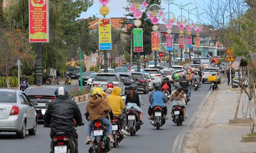 Năm mới, Đà Lạt trở mình đón du khách